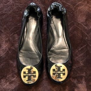 Tory Burch Black Flats Size 6.5